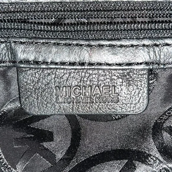 Michael Kors Black Leather Handbag - Picture 7 of 7